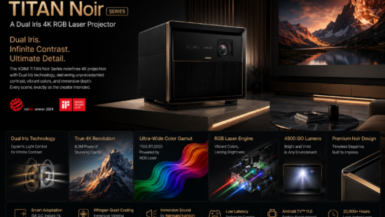 Qué puede aprender un creador de la precampaña de XGIMI TITAN Noir