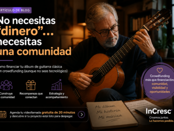 No necesitas “dinero”… necesitas una comunidad