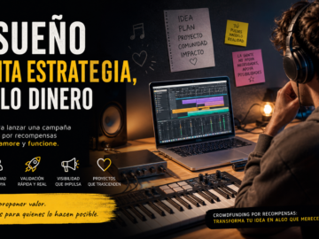 Soñar con hacer música no necesita dinero… necesita estrategia