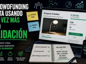 El crowdfunding ya no se usa solo para financiar proyectos: ahora se usa para validarlos