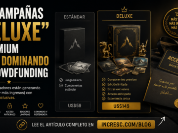 Las campañas “deluxe” están dominando el crowdfunding en 2026 (y están cambiando la forma de vender en internet)