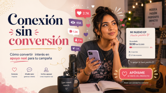 Estás generando conexión, pero no conversión: cómo pedir apoyo sin sentir que estás invadiendo