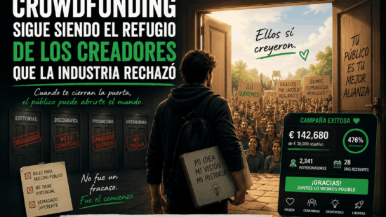 El crowdfunding sigue siendo el refugio de los creadores que la industria rechazó