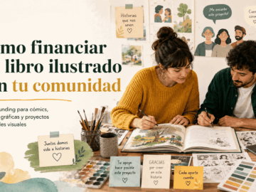 Cómo financiar un libro ilustrado, cómic o proyecto editorial visual con tu comunidad