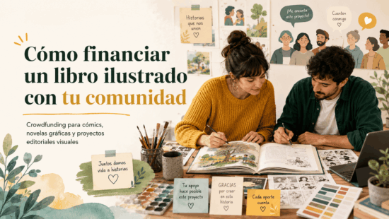Cómo financiar un libro ilustrado, cómic o proyecto editorial visual con tu comunidad
