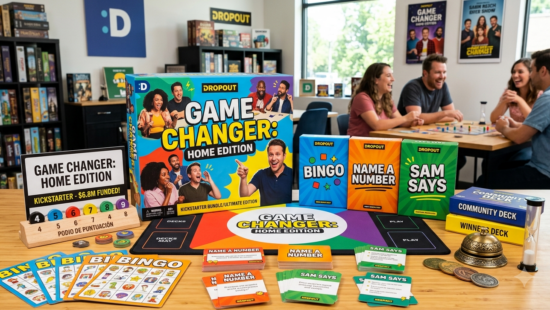 Cómo una comunidad convirtió un juego de mesa en una campaña de casi 7 millones de dólares en Kickstarter: el caso de Game Changer: Home Edition